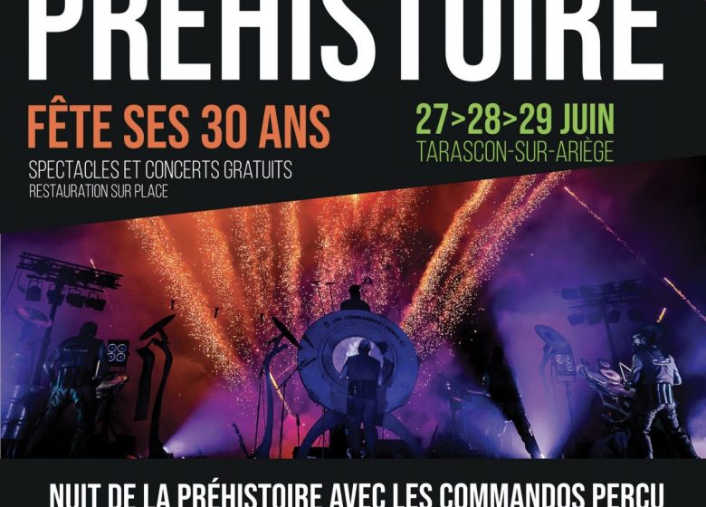 Spectacle au Parc de la Préhistoire